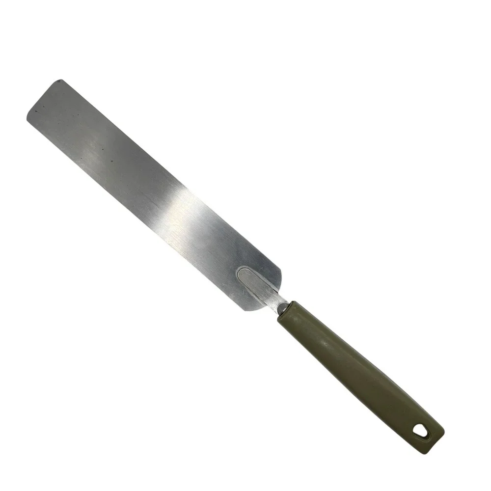 EKCO Stainless Steel Turner Spatula‎ Olive Green Handle Kitchen Utensil